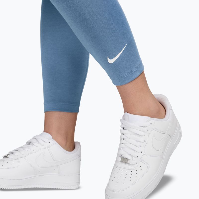Легінси жіночі Nike Sportswear Classic work blue/white 3