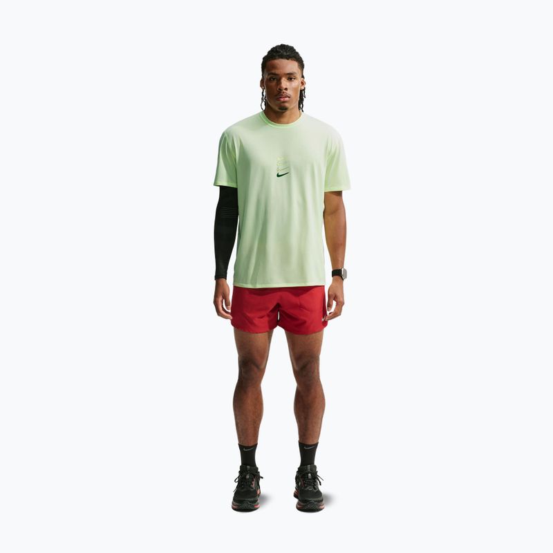 Футболка для бігу чоловіча Nike Dri-Fit Running Top barely volt 2