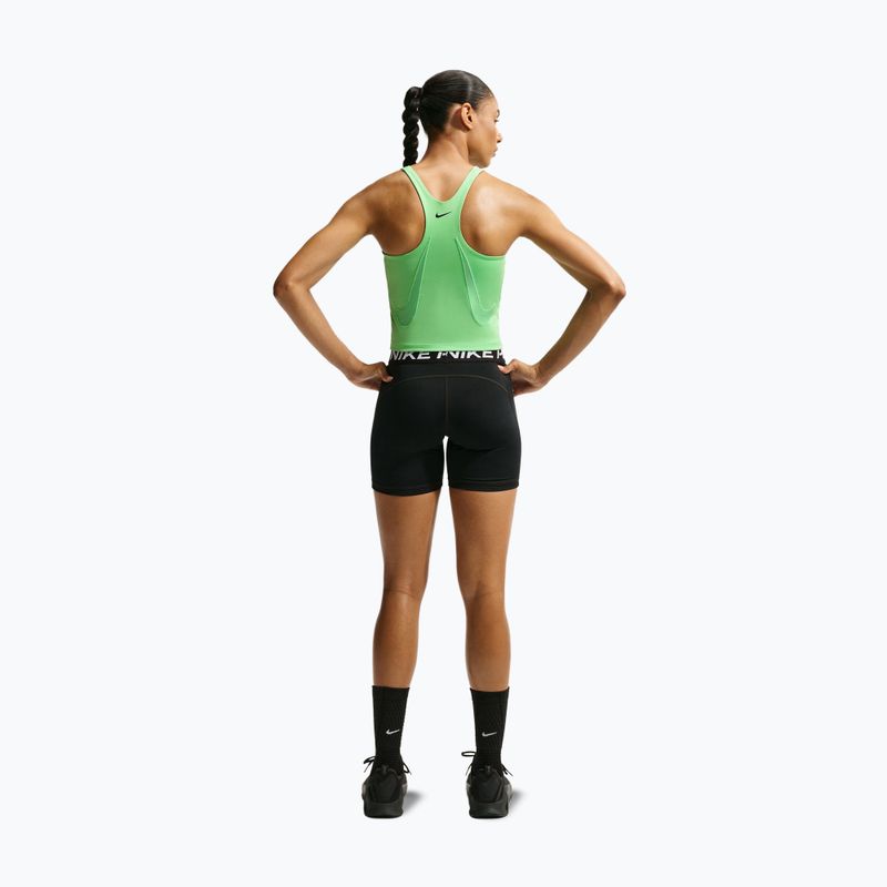 Футболка для тренувань жіноча Nike Pro Sculpt illusion green/cucumber calm/black 2