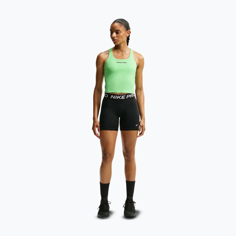Футболка для тренувань жіноча Nike Pro Sculpt illusion green/cucumber calm/black 7