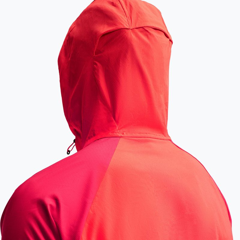 Куртка для бігу чоловіча Nike Impossibly Light Windrunner black/light crimson/tough red 7