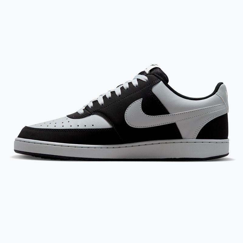 Взуття чоловіче Nike Court Vision Low black/light smoke grey/sail/light smoke grey 2