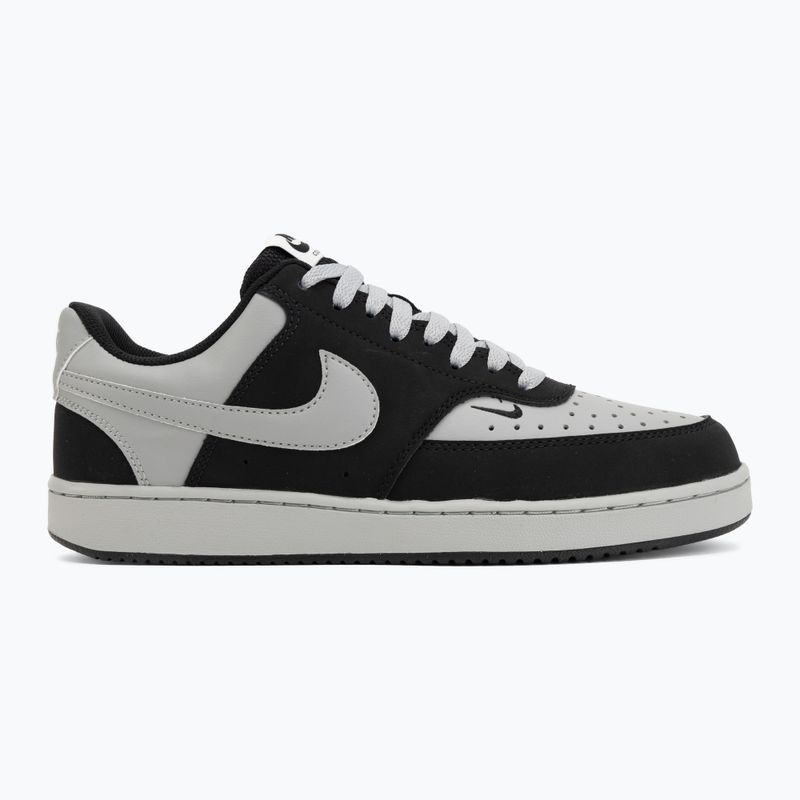 Взуття чоловіче Nike Court Vision Low black/light smoke grey/sail/light smoke grey 2