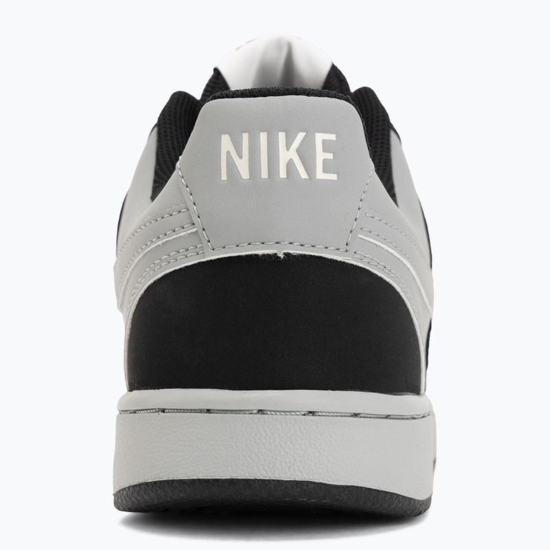 Взуття чоловіче Nike Court Vision Low black/light smoke grey/sail/light smoke grey 6