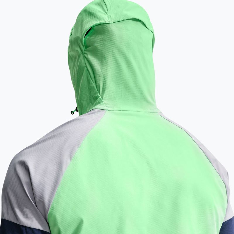Куртка для бігу чоловіча Nike Impossibly Light Windrunner midnight navy/illusion green/wolf grey 7