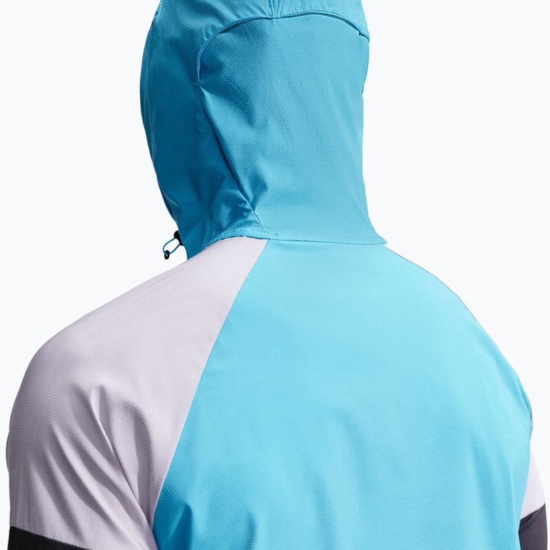 Куртка для бігу чоловіча Nike Impossibly Light Windrunner black/light current blue/wolf grey 6
