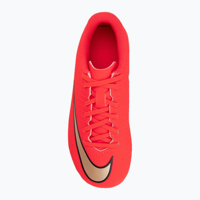 Футбольне взуття дитяче Nike Jr. Mercurial Vapor 17 Club bright crimson/blur 5