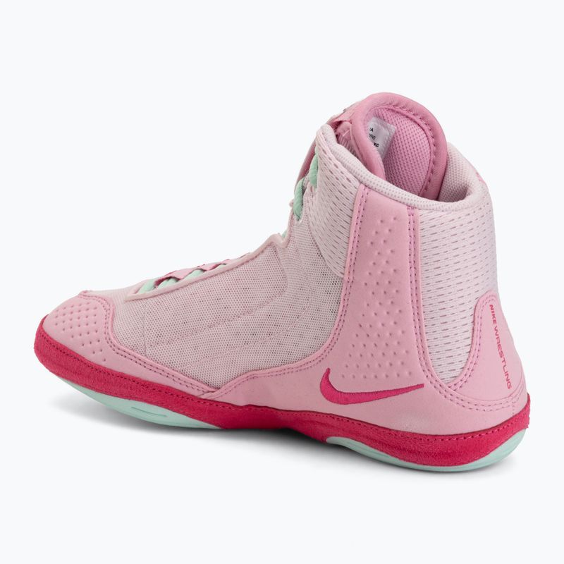 Борцівки Nike Inflict 4 pink foam/desert pink/pink rise/rrtic green 3