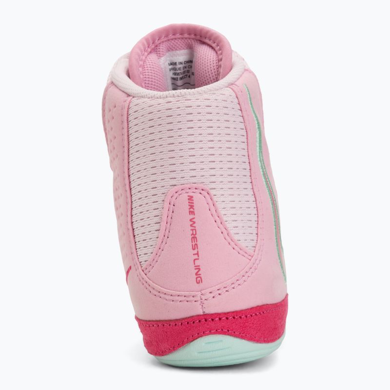 Борцівки Nike Inflict 4 pink foam/desert pink/pink rise/rrtic green 6