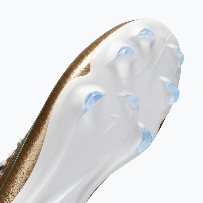Футбольне взуття дитяче Nike Jr. Vapor 17 Pro "Kylian Mbappé" Metallic Gold/Green Glow 5