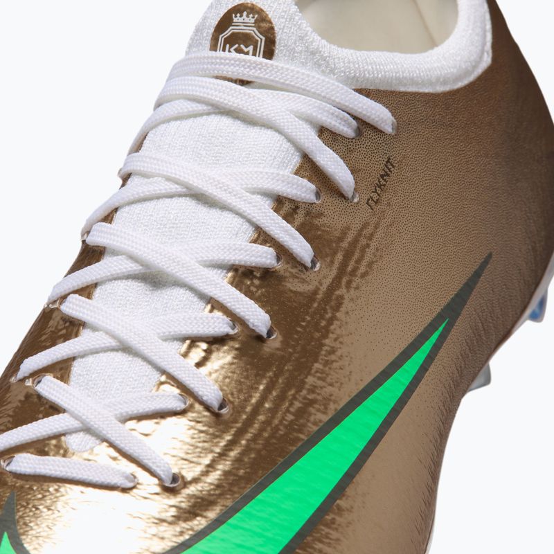 Футбольне взуття дитяче Nike Jr. Vapor 17 Pro "Kylian Mbappé" Metallic Gold/Green Glow 6