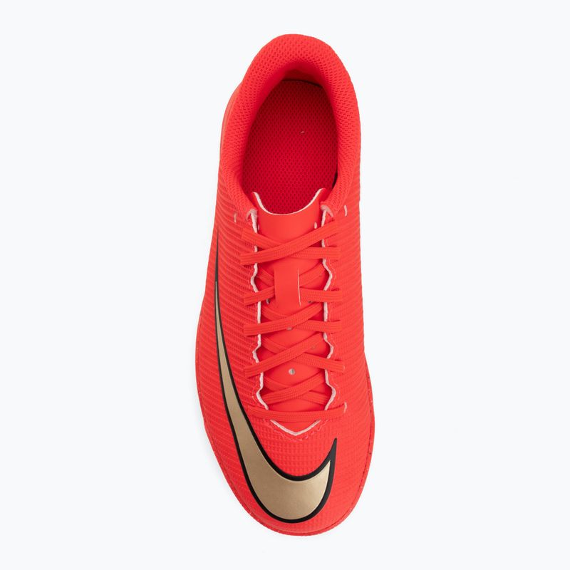 Футбольне взуття дитяче Nike Jr. Mercurial Vapor 17 Club bright crimson/blur 5