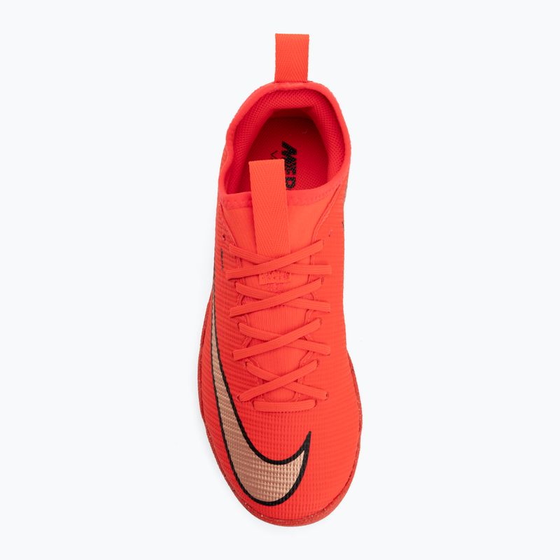 Футбольне взуття дитяче Nike Jr. Mercurial Vapor 17 Academy bright crimson/blur 5