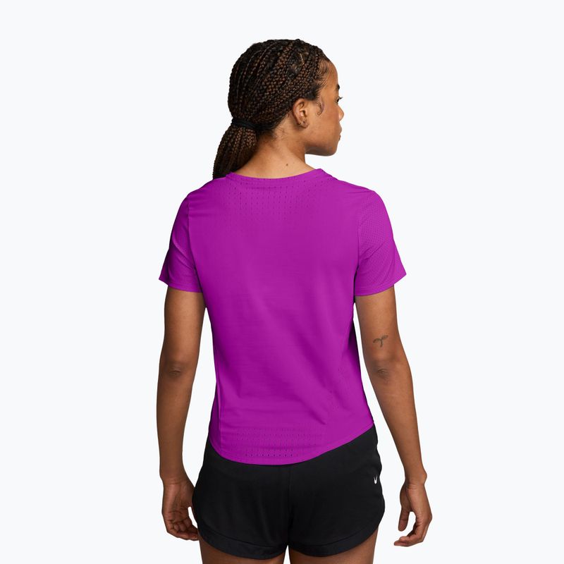 Футболка для бігу жіноча Nike AeroSwift Dri-Fit ADV vivid purple/purple pulse 2