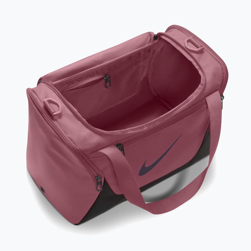 Сумка для тренувань Nike Brasilia Duffel Extra Small 24 l pink smoke/black/gridiron 4