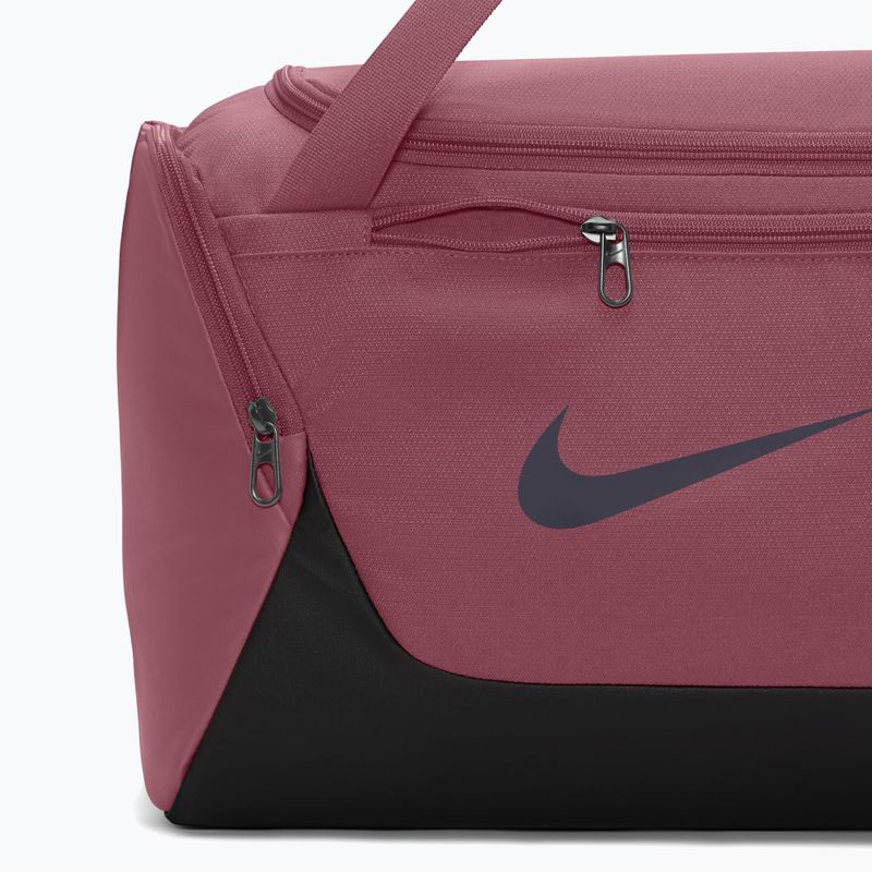 Сумка для тренувань Nike Brasilia Duffel Extra Small 24 l pink smoke/black/gridiron 6
