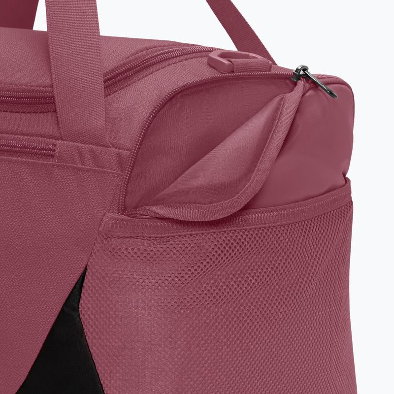 Сумка для тренувань Nike Brasilia Duffel Extra Small 24 l pink smoke/black/gridiron 8