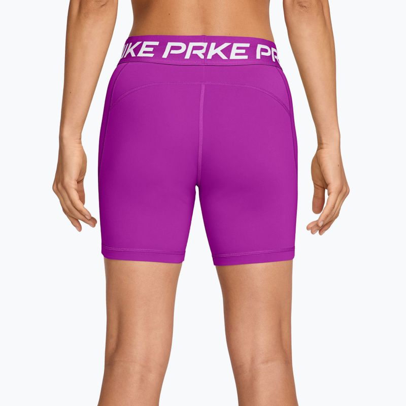 Шорти жіночі Nike Pro 365 vivid purple/white 2