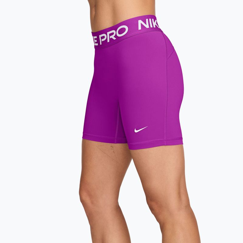 Шорти жіночі Nike Pro 365 vivid purple/white 3