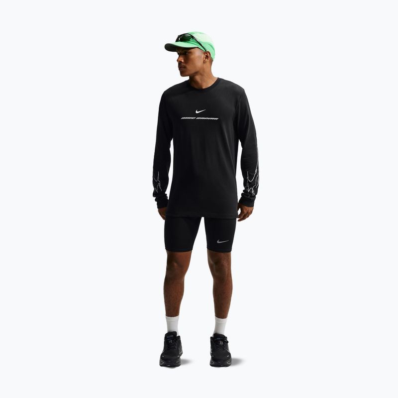 Лонгслів для бігу чоловічий Nike Dri-Fit black 2