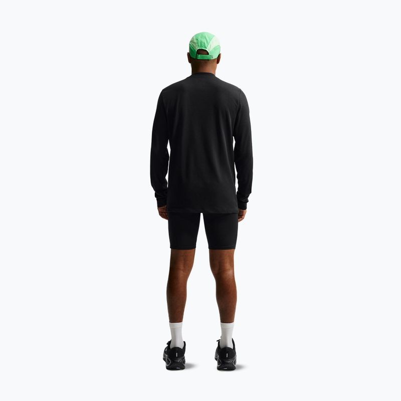 Лонгслів для бігу чоловічий Nike Dri-Fit black 3