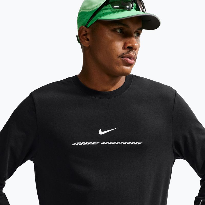 Лонгслів для бігу чоловічий Nike Dri-Fit black 4