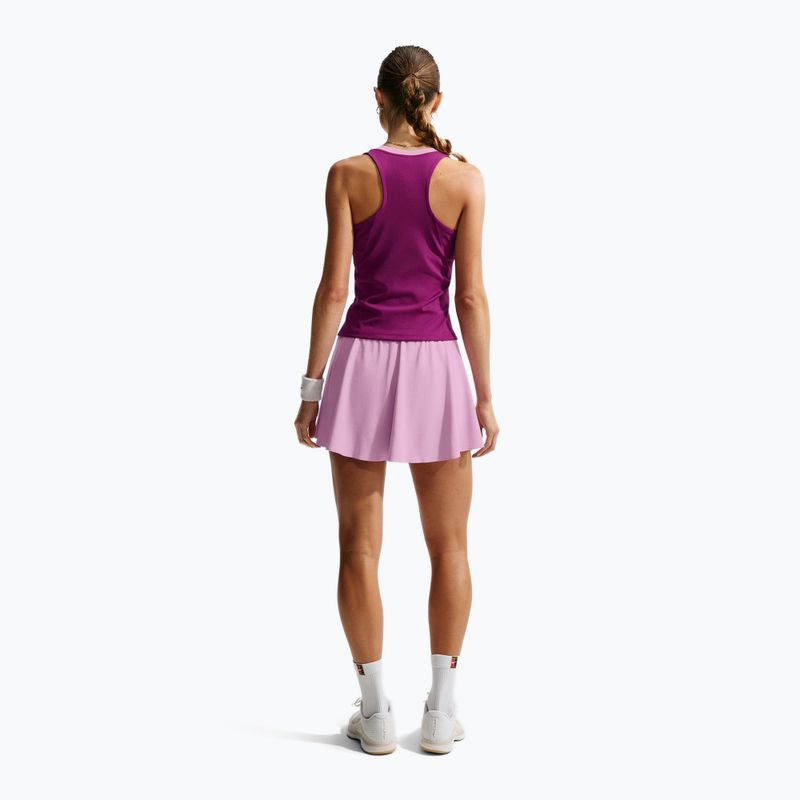 Дитяча футболка для тенісу Nike Court Advantage true berry/white 3