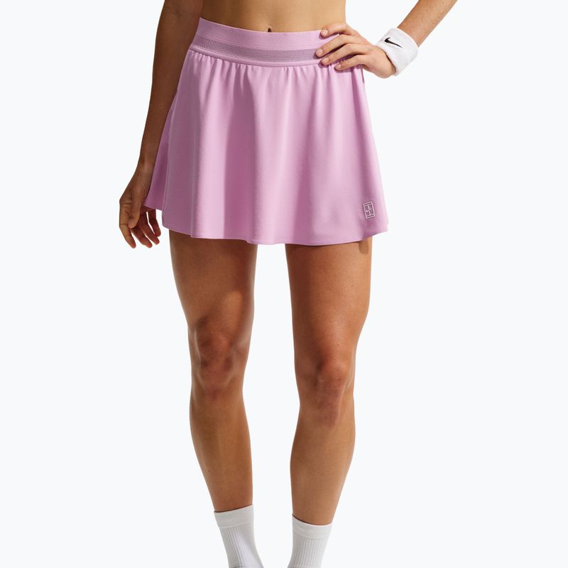 Спідниця тенісна Nike Court Advantage orchid/white 4