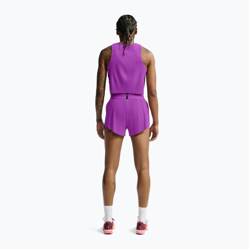 Футболка для бігу жіноча Nike AeroSwift Dri-Fit ADV vivid purple/purple pulse 3
