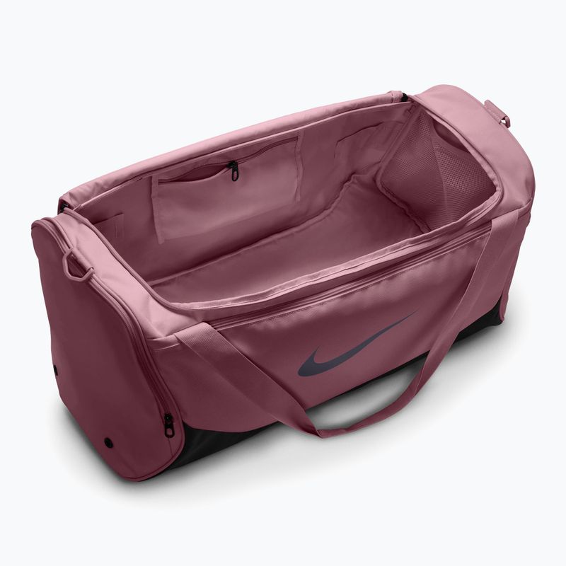 Сумка для тренувань Nike Brasilia 60 l pink smoke/black/gridiron 4
