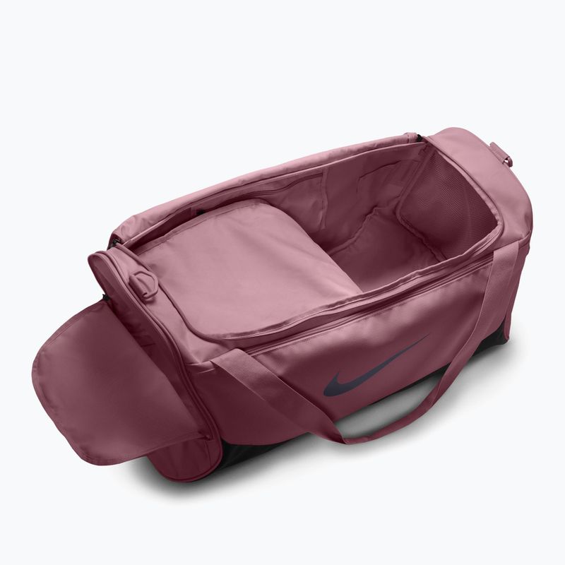 Сумка для тренувань Nike Brasilia 60 l pink smoke/black/gridiron 5