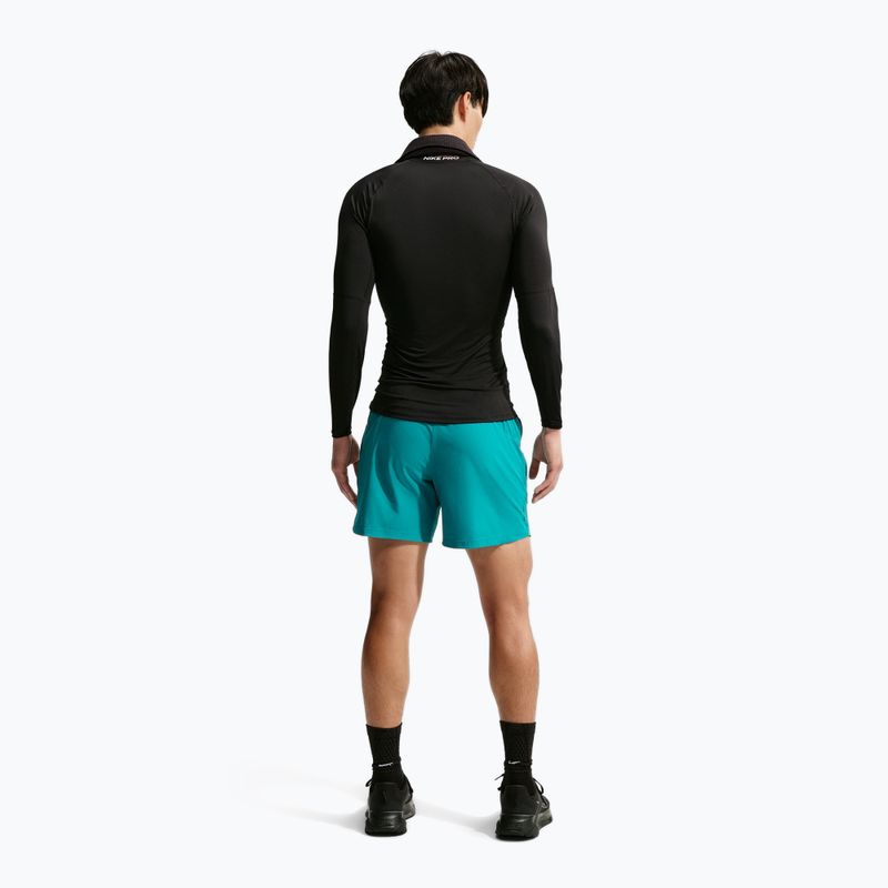 Шорти чоловічі Nike Pro Training Dri-Fit 6" energy/bright spruce 3