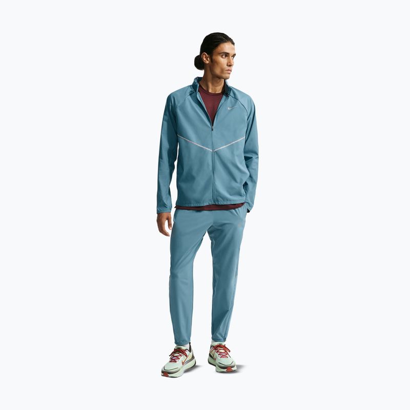 Штани для бігу чоловічі Nike Miler Dri-Fit Woven smokey blue/cerulean 2