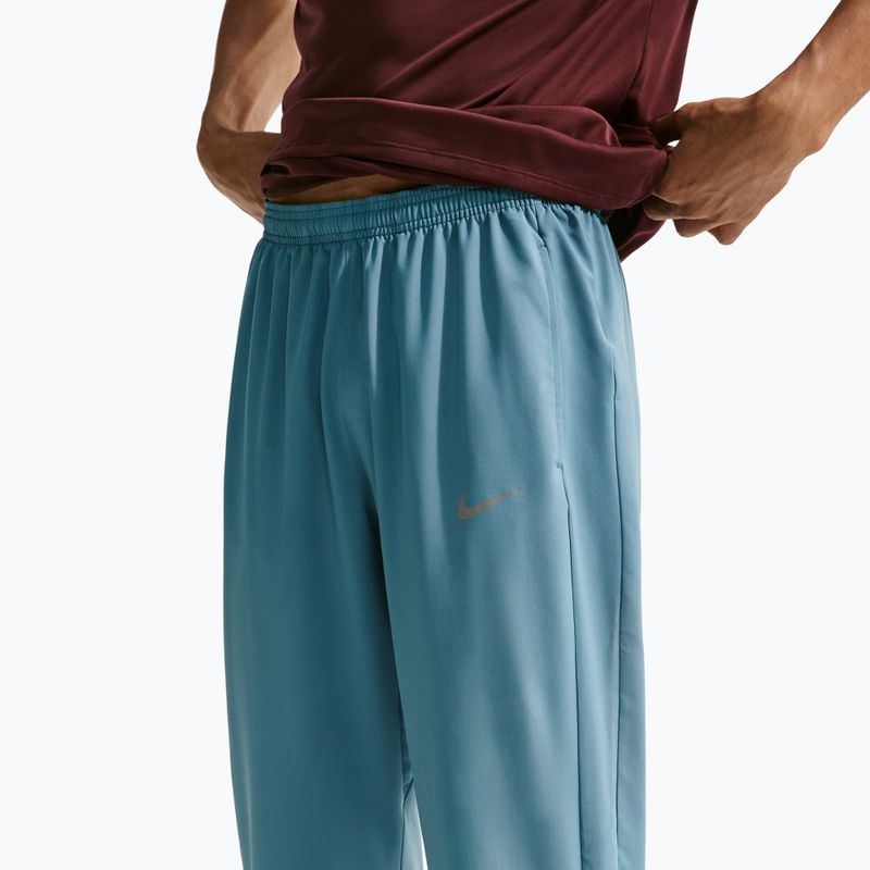Штани для бігу чоловічі Nike Miler Dri-Fit Woven smokey blue/cerulean 4