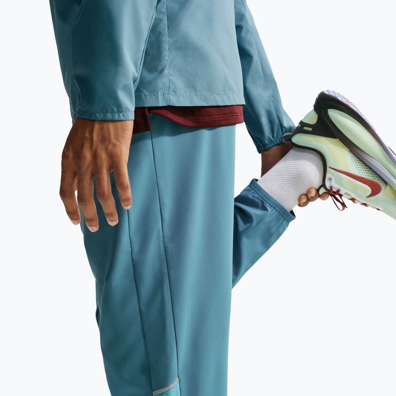 Штани для бігу чоловічі Nike Miler Dri-Fit Woven smokey blue/cerulean 6