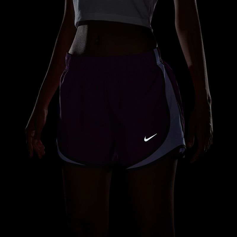 Шорти для бігу жіночі Nike Tempo Dri-Fit Mid-Rise bold berry/purple pulse 6