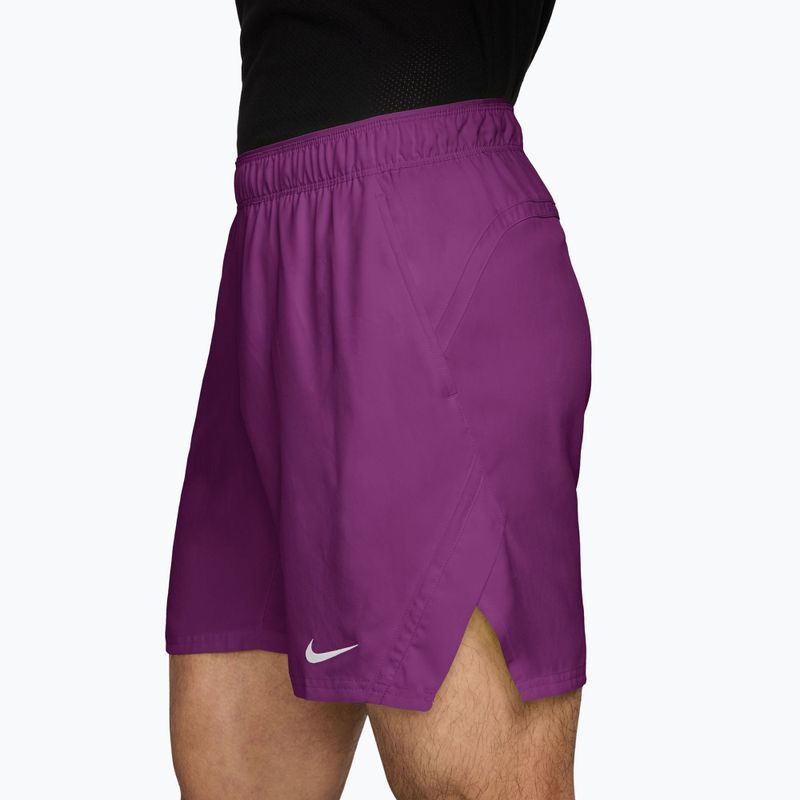 Шорти тенісні чоловічі Nike Court Victory bold berry/white 3