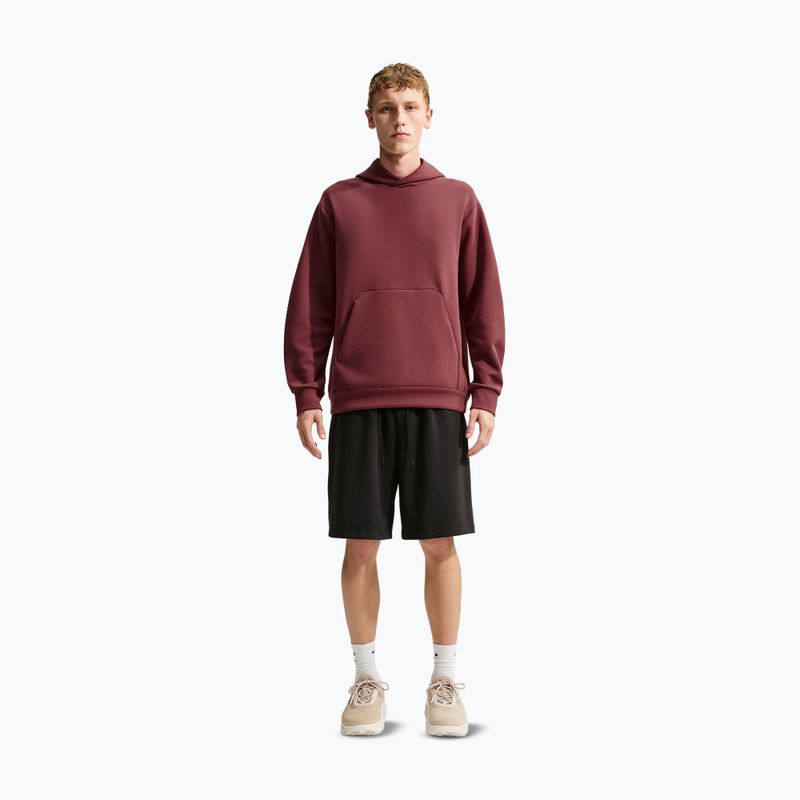 Кофта тренувальна чоловіча Nike 24.7 ImpossiblySoft Light Boulder/Black/Burgundy Crush 2