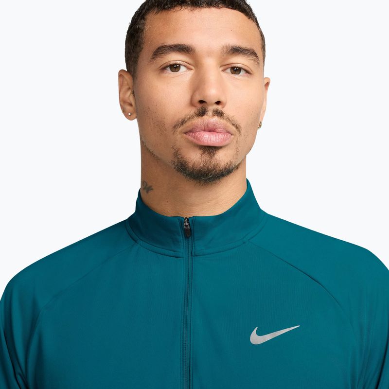 Кофта для бігу чоловіча Nike Stride 1/4 Zip Dri-Fit bright spruce 3