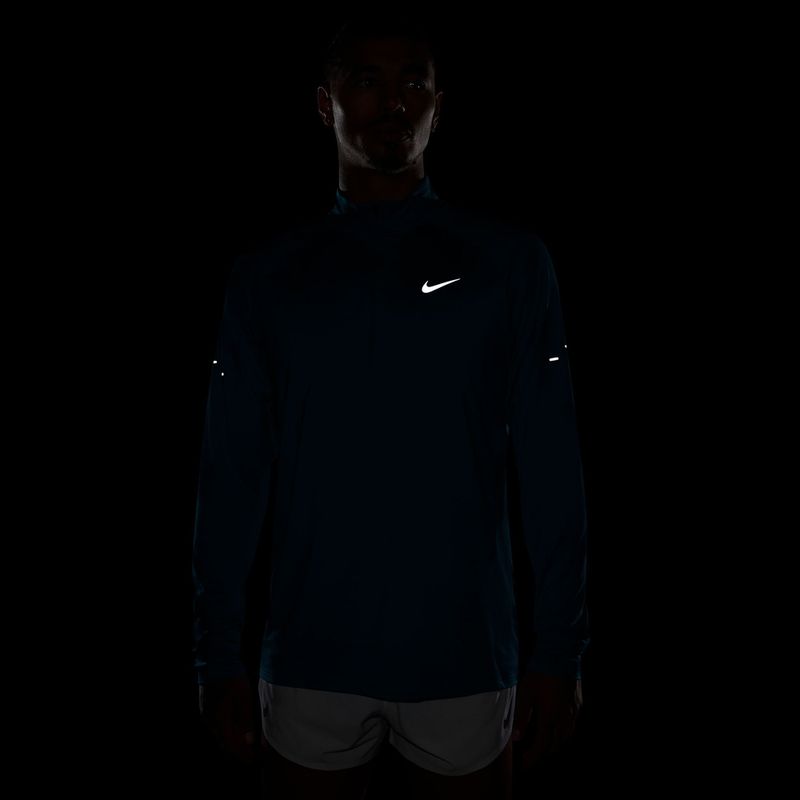 Кофта для бігу чоловіча Nike Stride 1/4 Zip Dri-Fit bright spruce 4