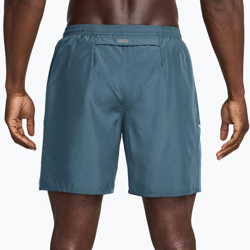 Шорти для бігу чоловічі Nike Miler Dri-Fit 2in1 7" smokey blue/cerulean 2
