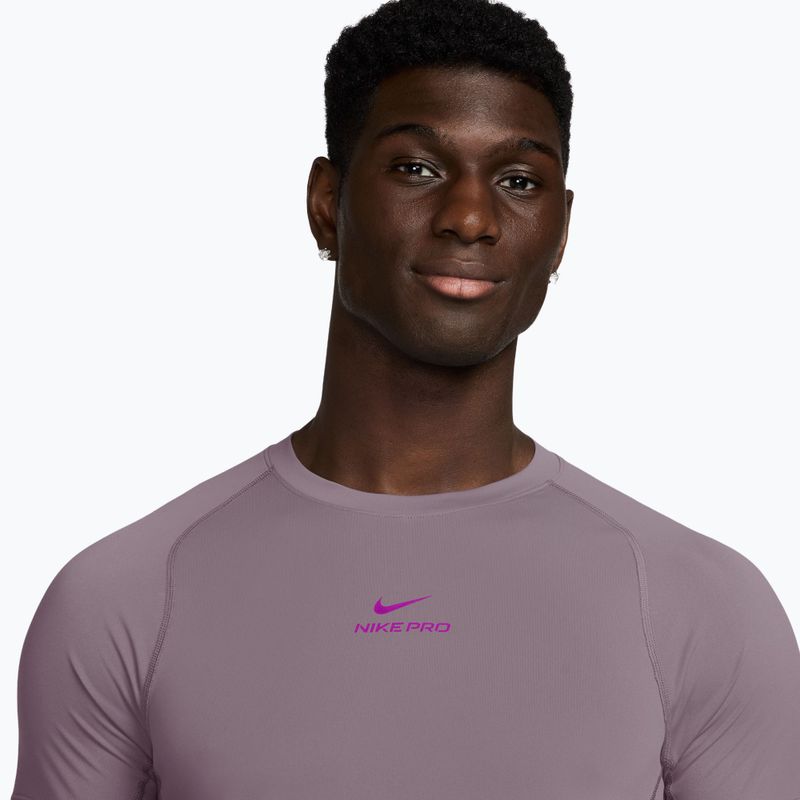 Футболка для тренувань чоловіча Nike Pro Training Dri-Fit purple smoke/light violet ore/vivid purple 3