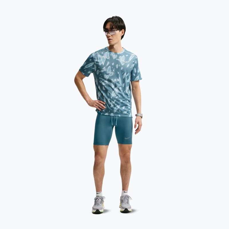 Шорти для бігу чоловічі Nike Fast Dri-Fit Brief Lined 1/2 Tight smokey blue 2