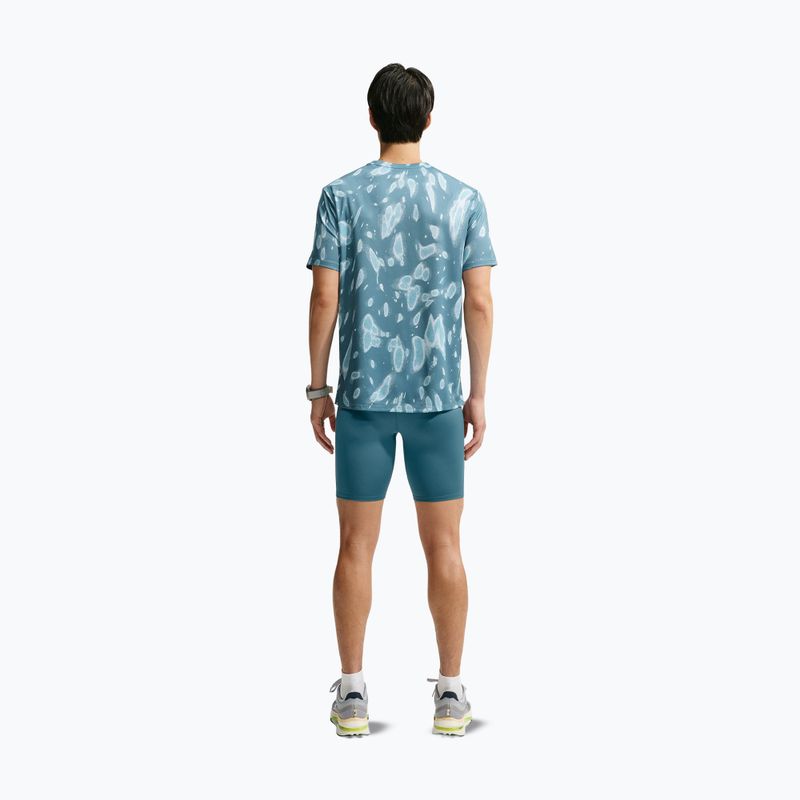 Шорти для бігу чоловічі Nike Fast Dri-Fit Brief Lined 1/2 Tight smokey blue 3