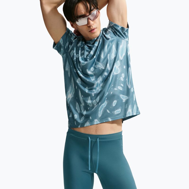 Шорти для бігу чоловічі Nike Fast Dri-Fit Brief Lined 1/2 Tight smokey blue 4