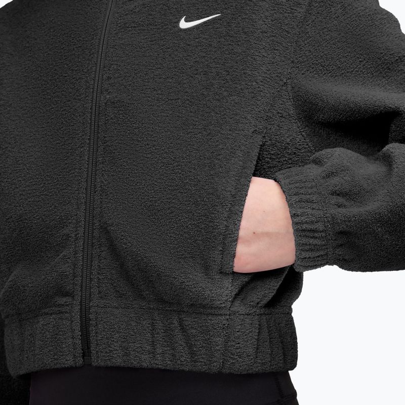 Кофта дитяча Nike Pro Therma-FIT Full-Zip black/white 3