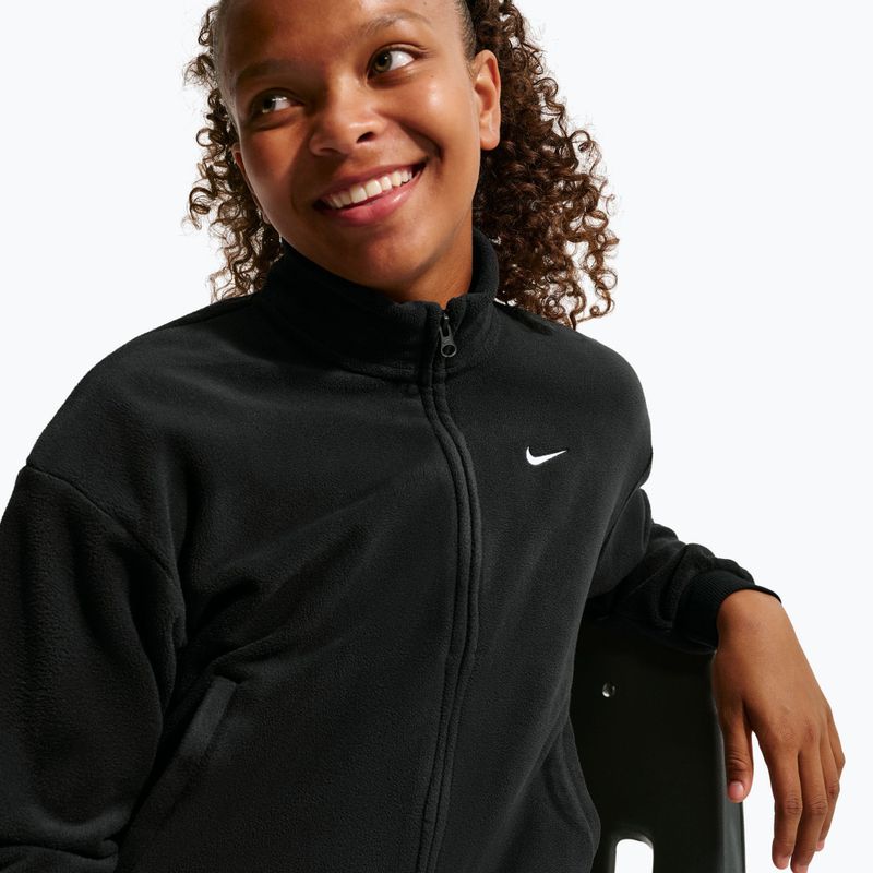 Кофта флісова дитяча Nike Sportswear black/white 5