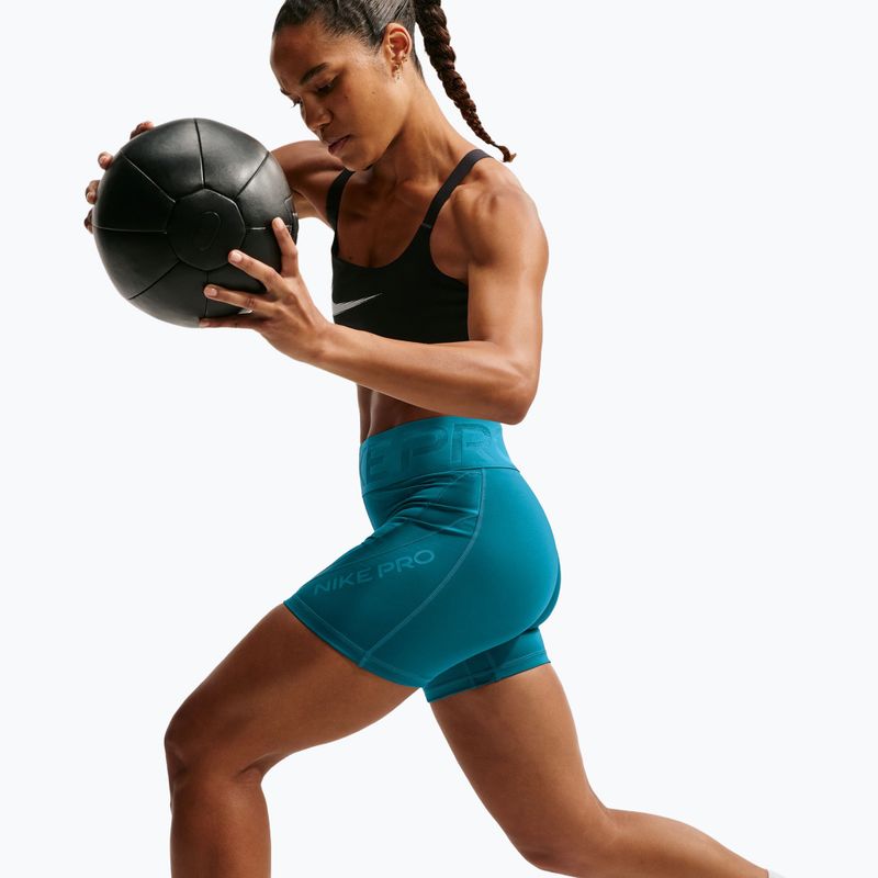 Шорти для тренувань жіночі Nike Pro Sculpt bright spruce/bright spruce 6