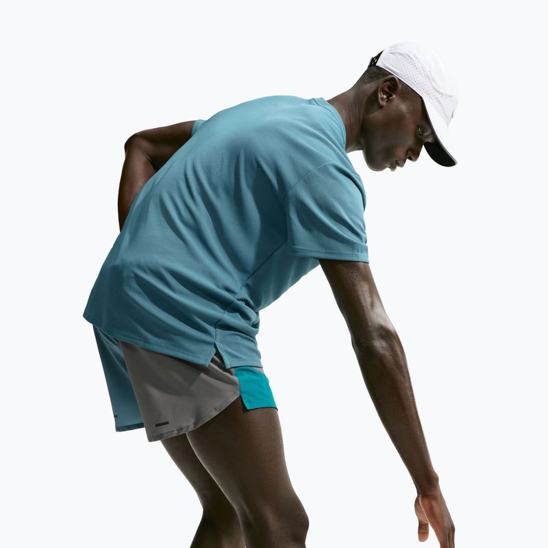 Футболка для бігу чоловіча Nike Miler Dri-Fit UV smokey blue 6