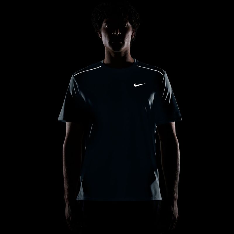 Футболка для бігу чоловіча Nike Miler Dri-Fit UV smokey blue 7